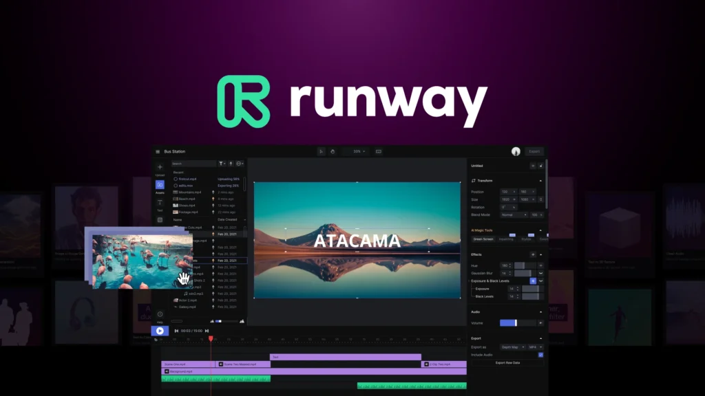 Runway ML – استوديو الذكاء الاصطناعي للمبدعين
